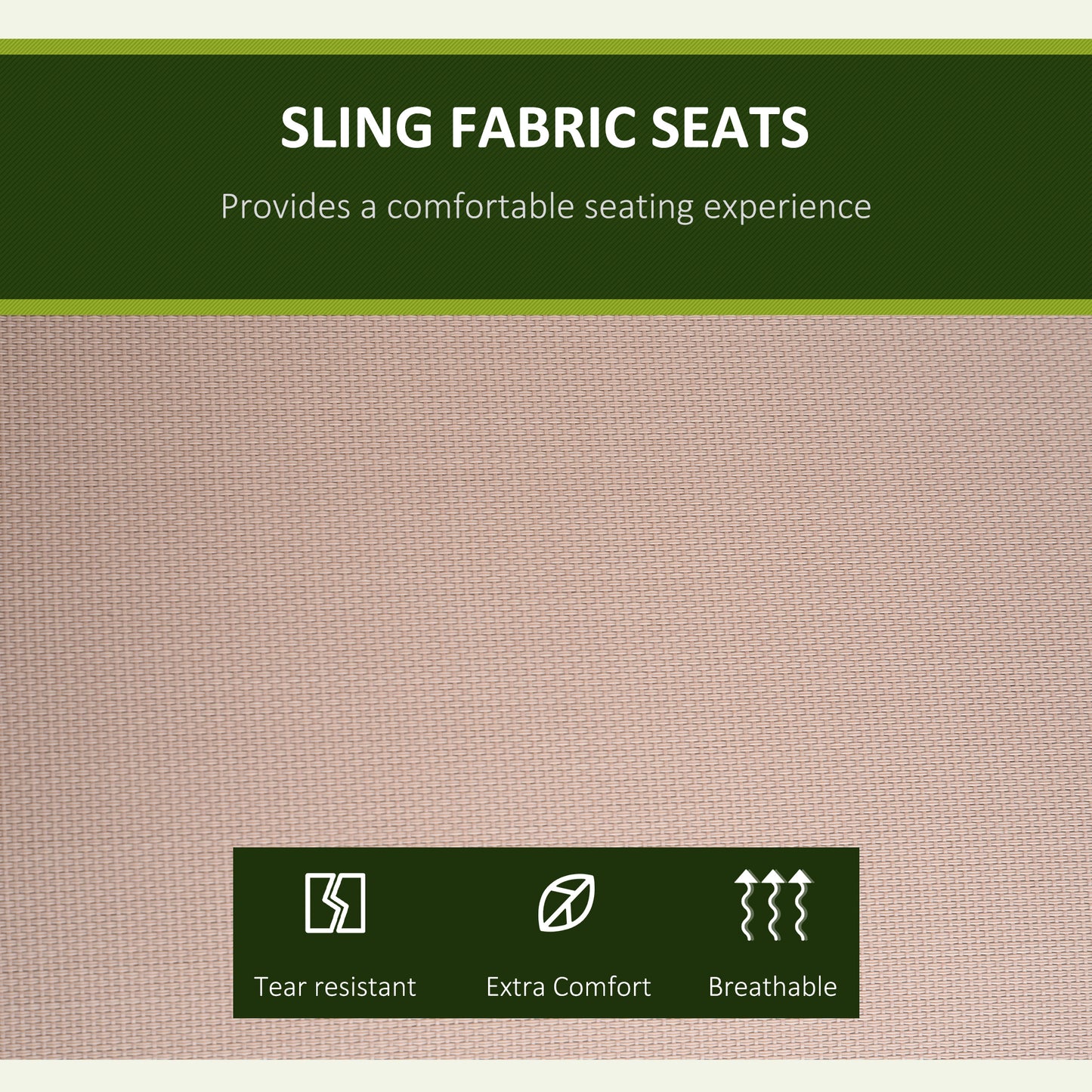 3-Seat Hanging Swing Chair Bench
