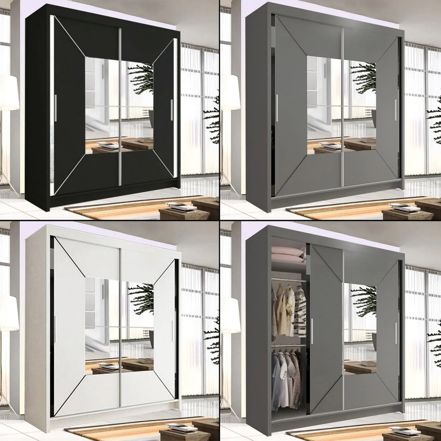 Nicole Sliding Wardrobe
