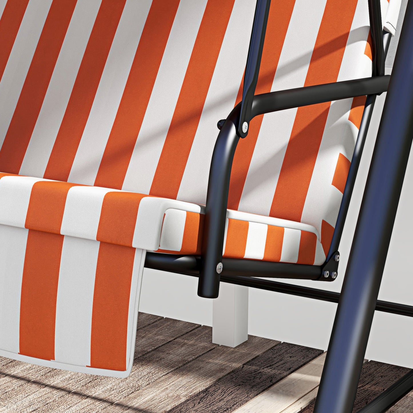 3-Seat Hanging Swing Chair Adjustable
