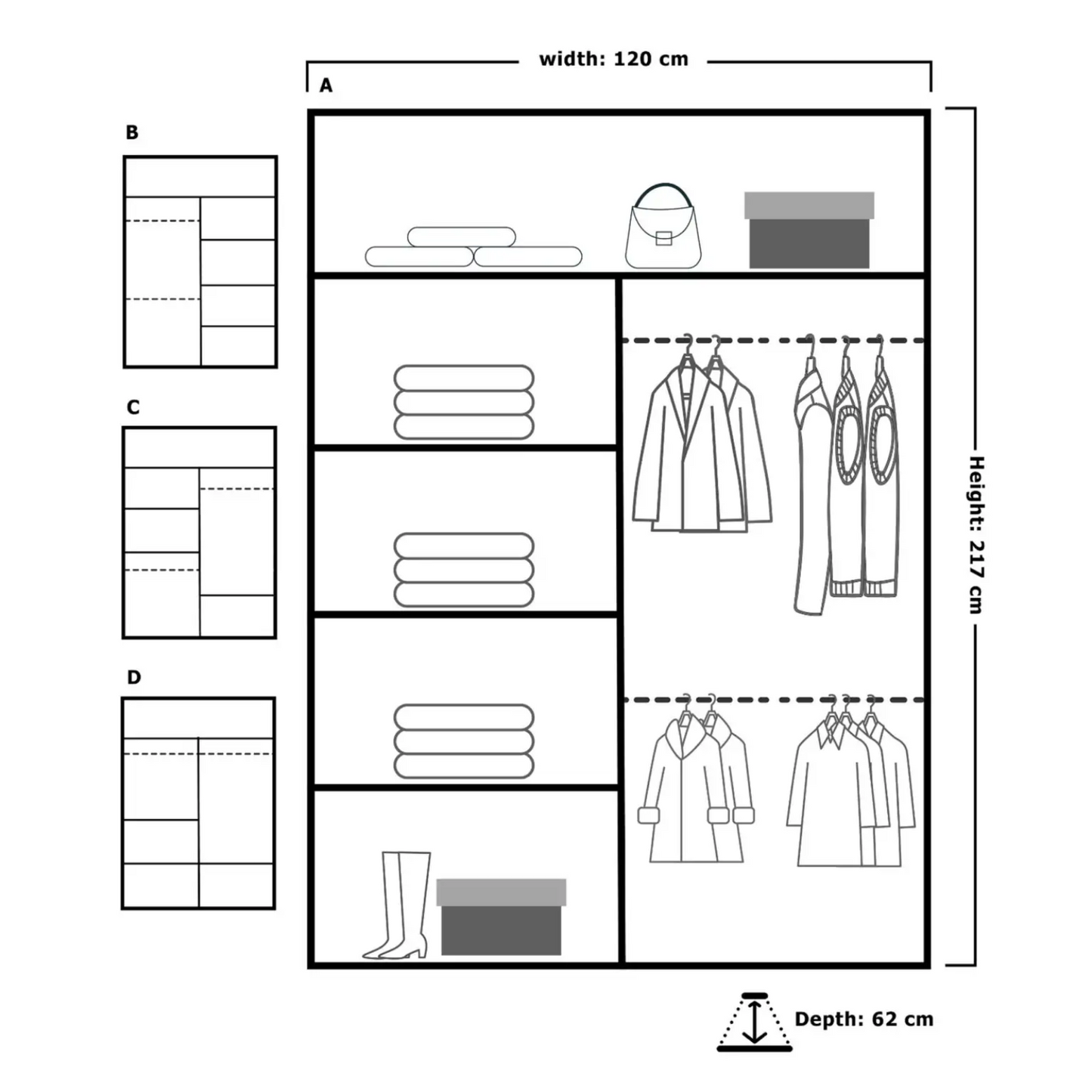 Lisbon Sliding Wardrobe