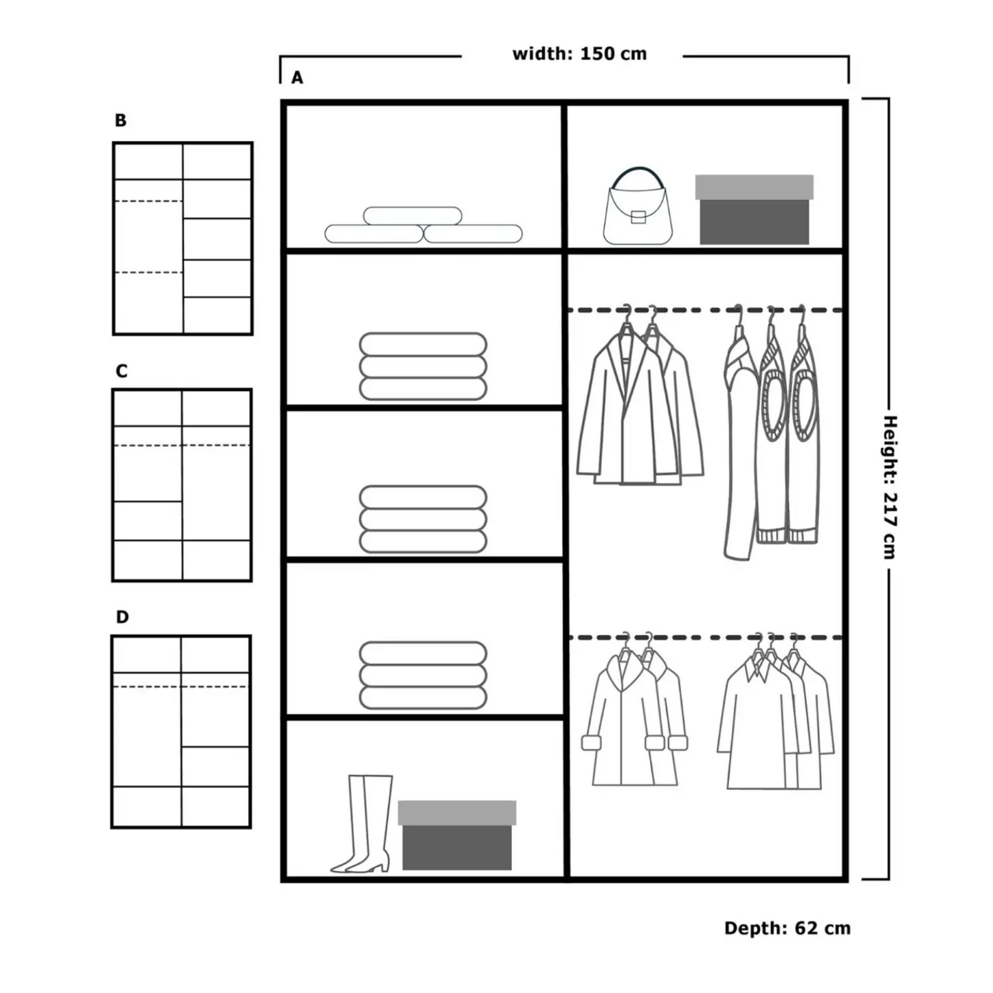 Lisbon Sliding Wardrobe