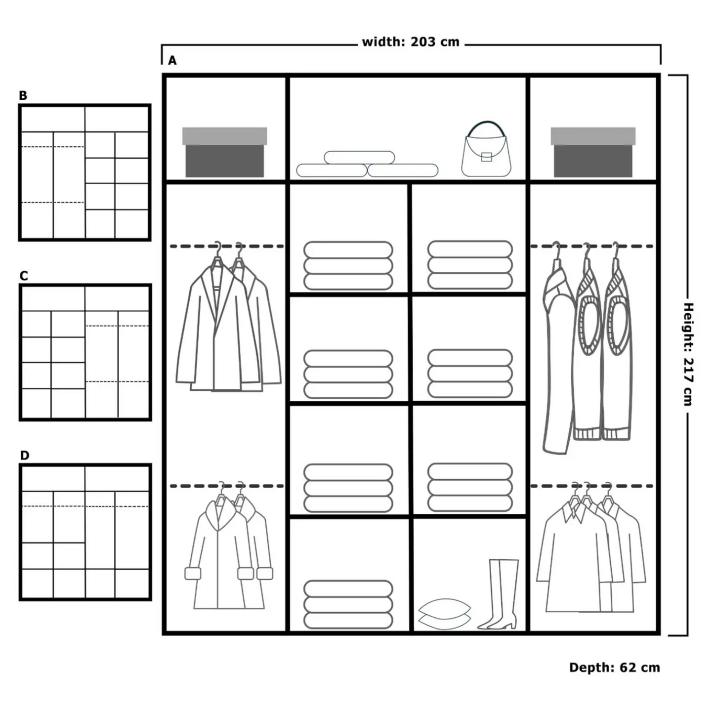 Lisbon Sliding Wardrobe