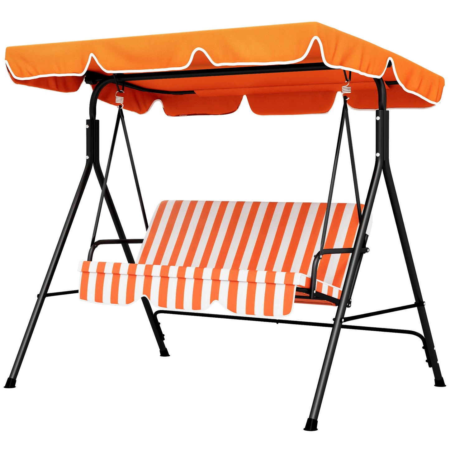 3-Seat Hanging Swing Chair Adjustable