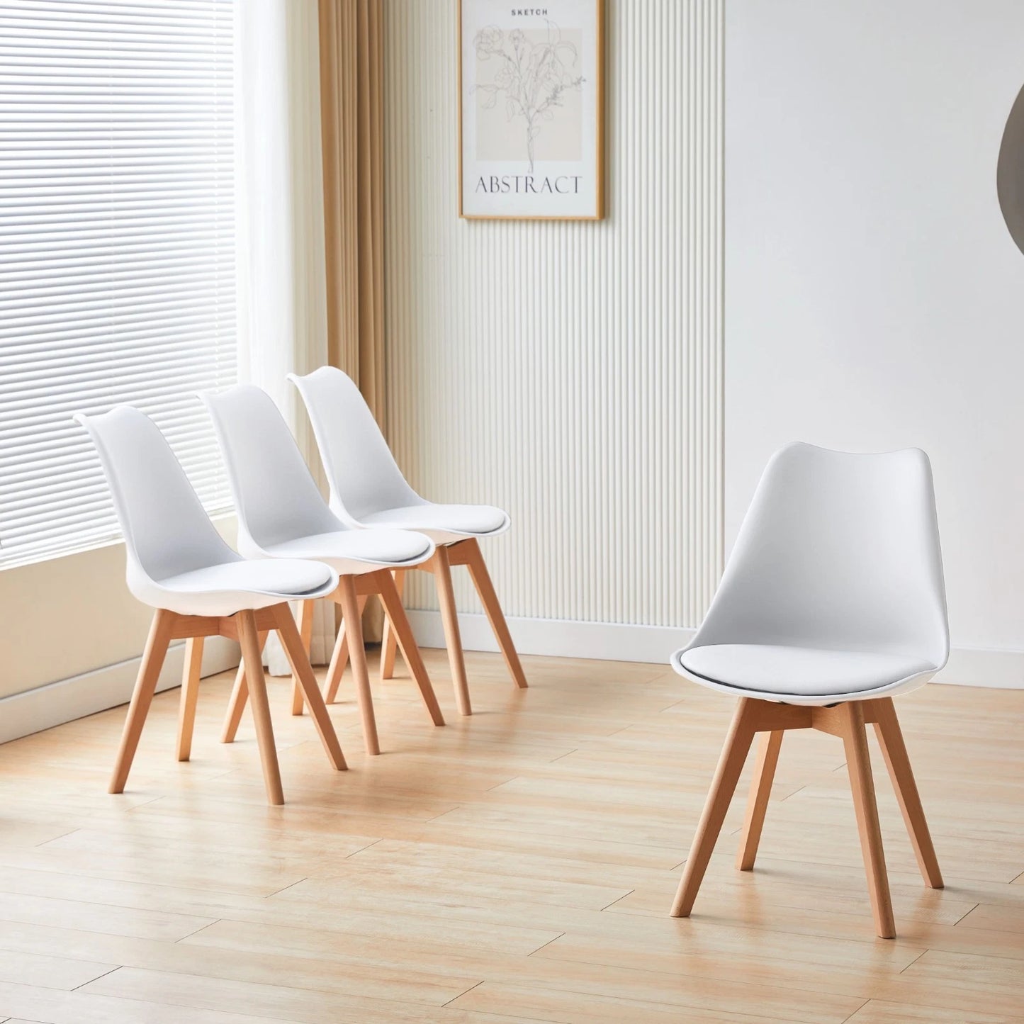 Dining Table Set With 4 Chairs