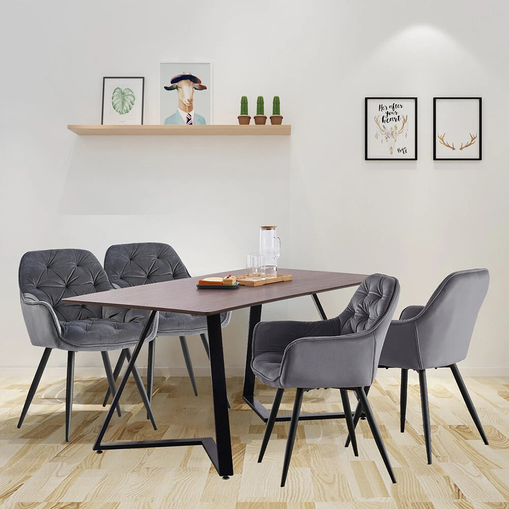 Dining Table Set With 4 Chairs