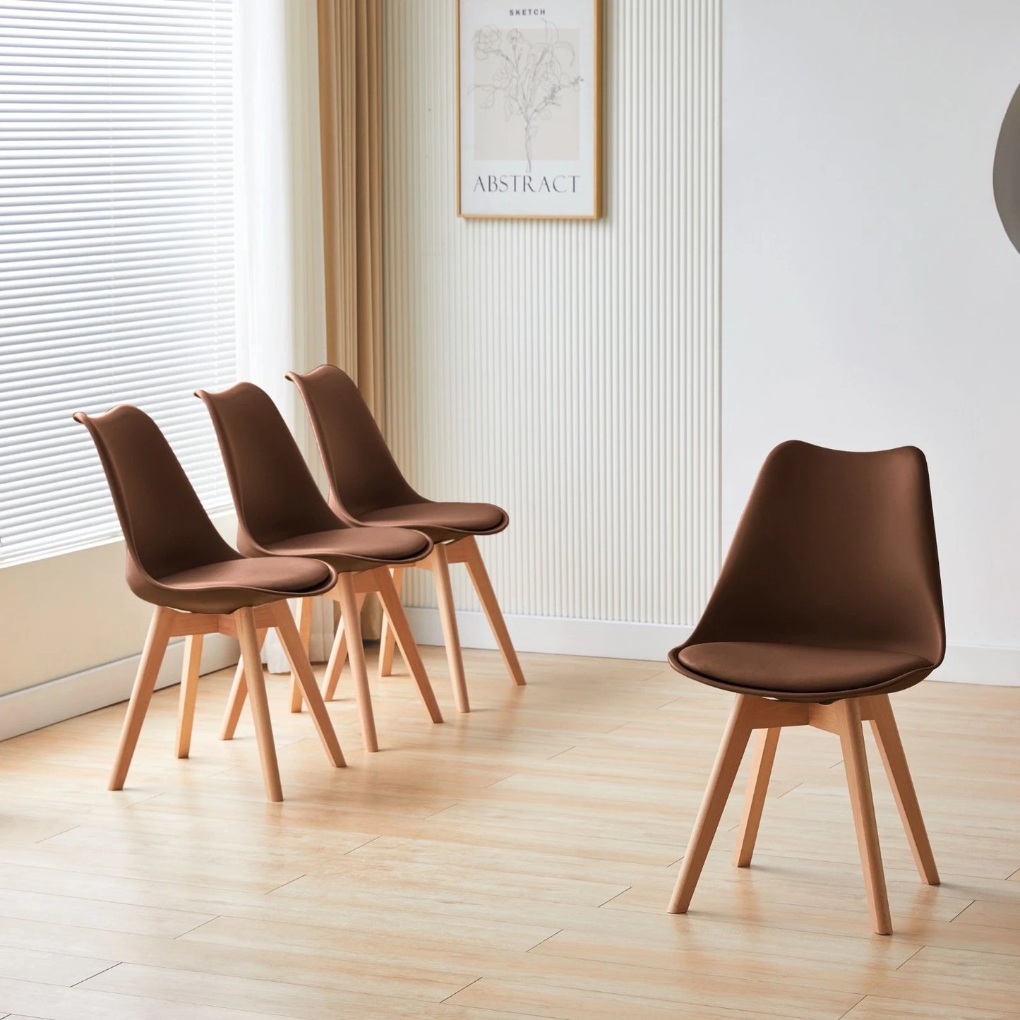 Dining Table Set With 4 Chairs