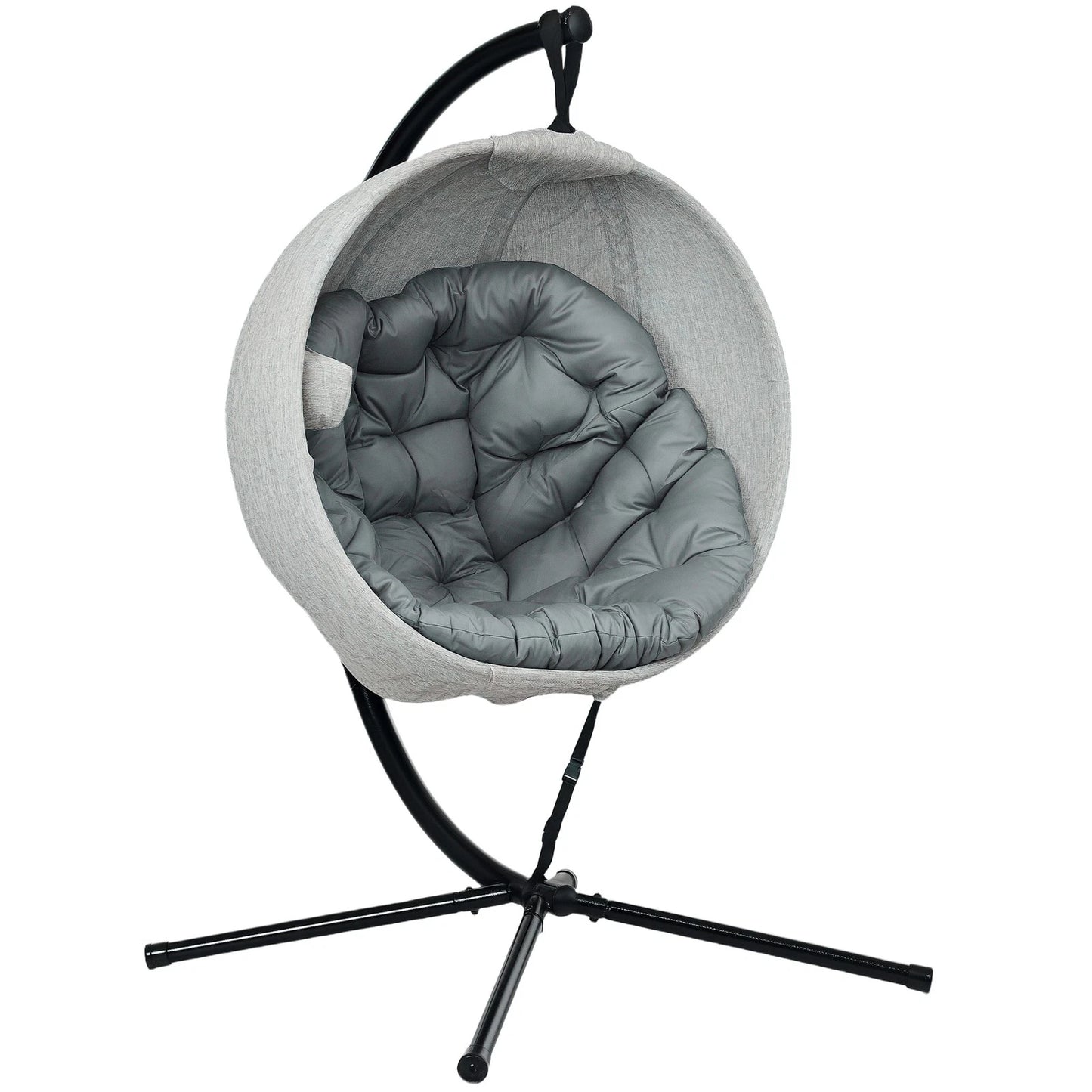 Single Hanging Egg Chair with cushion