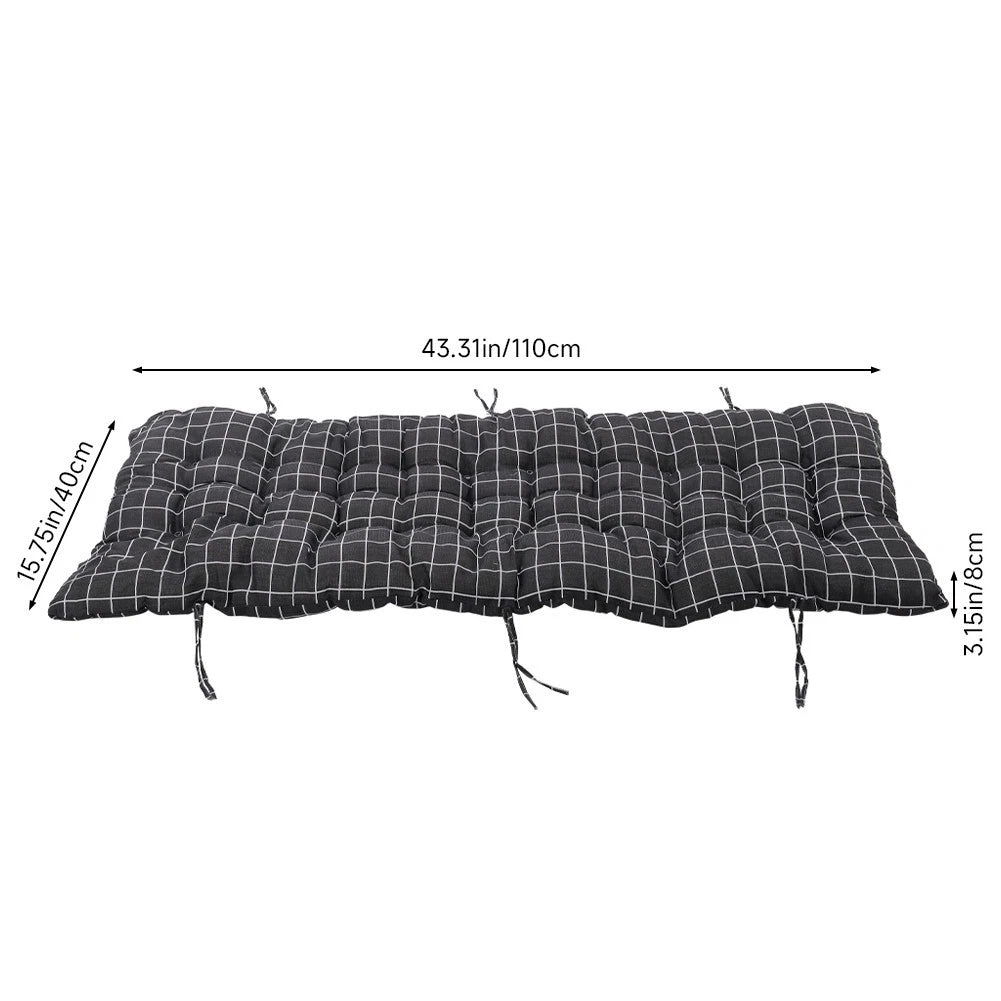 Outdoor Tufted Cushion Seat Pad