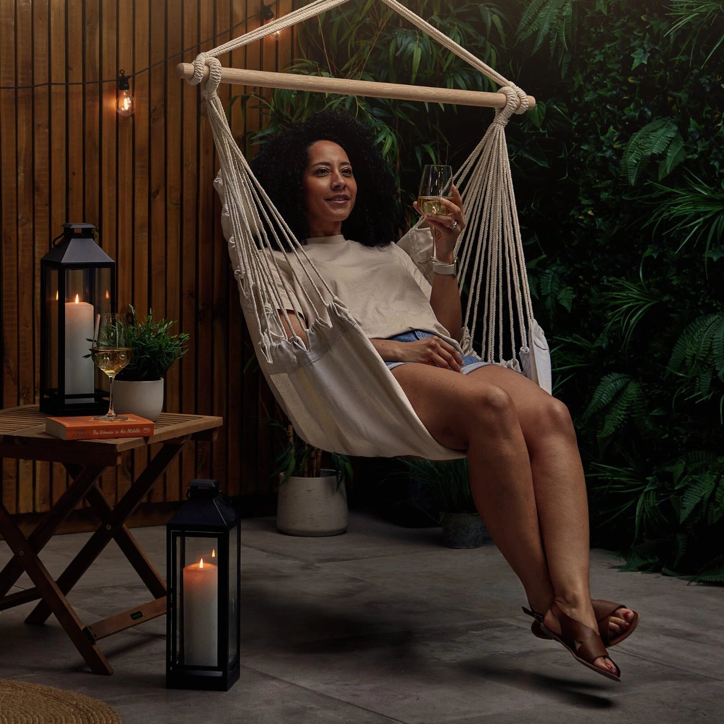 Hanging Swing Seat with Attachments