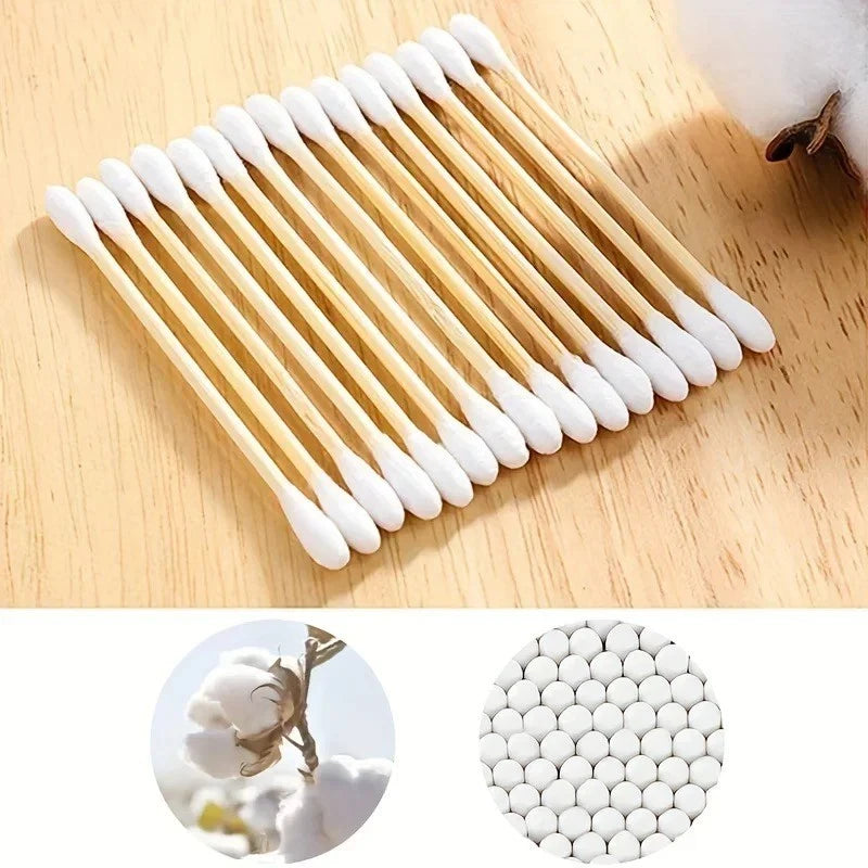 1000X Bamboo Cotton Buds