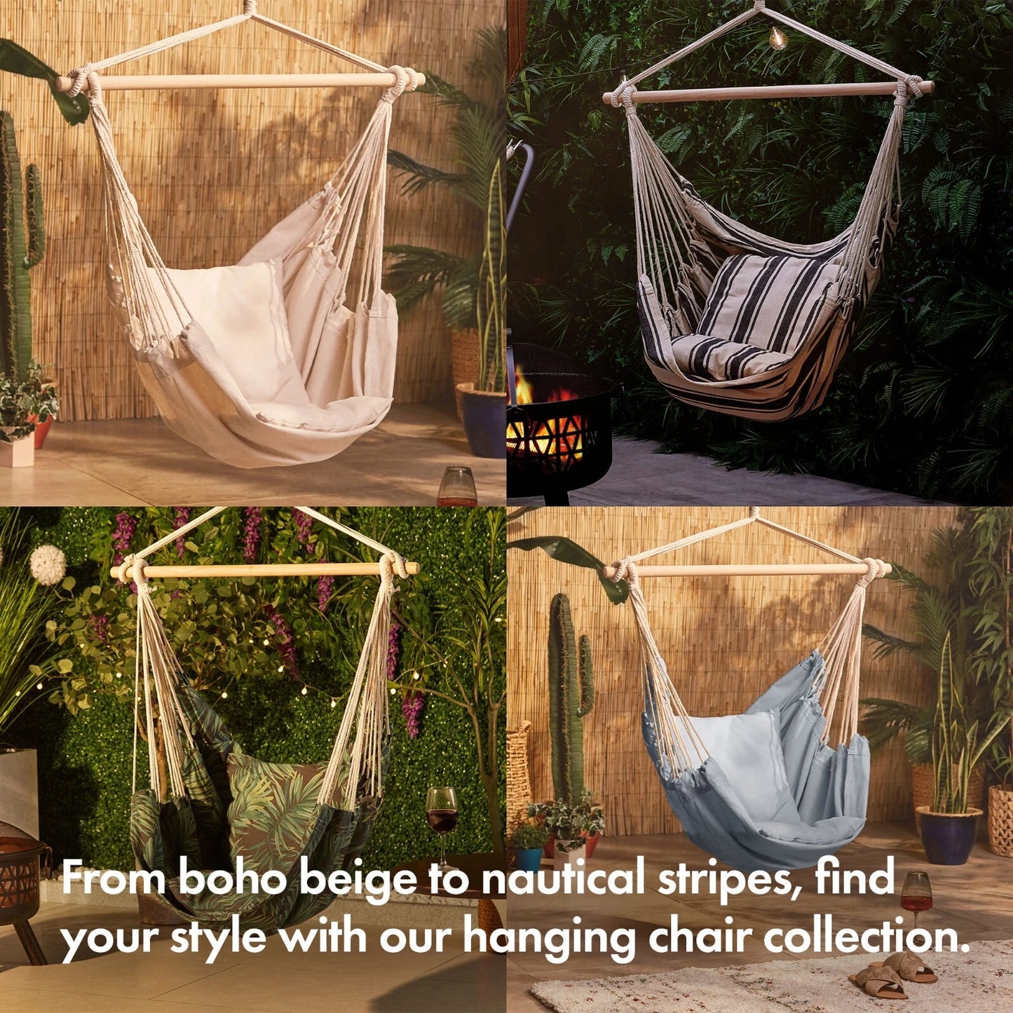 Hanging Swing Seat with Attachments