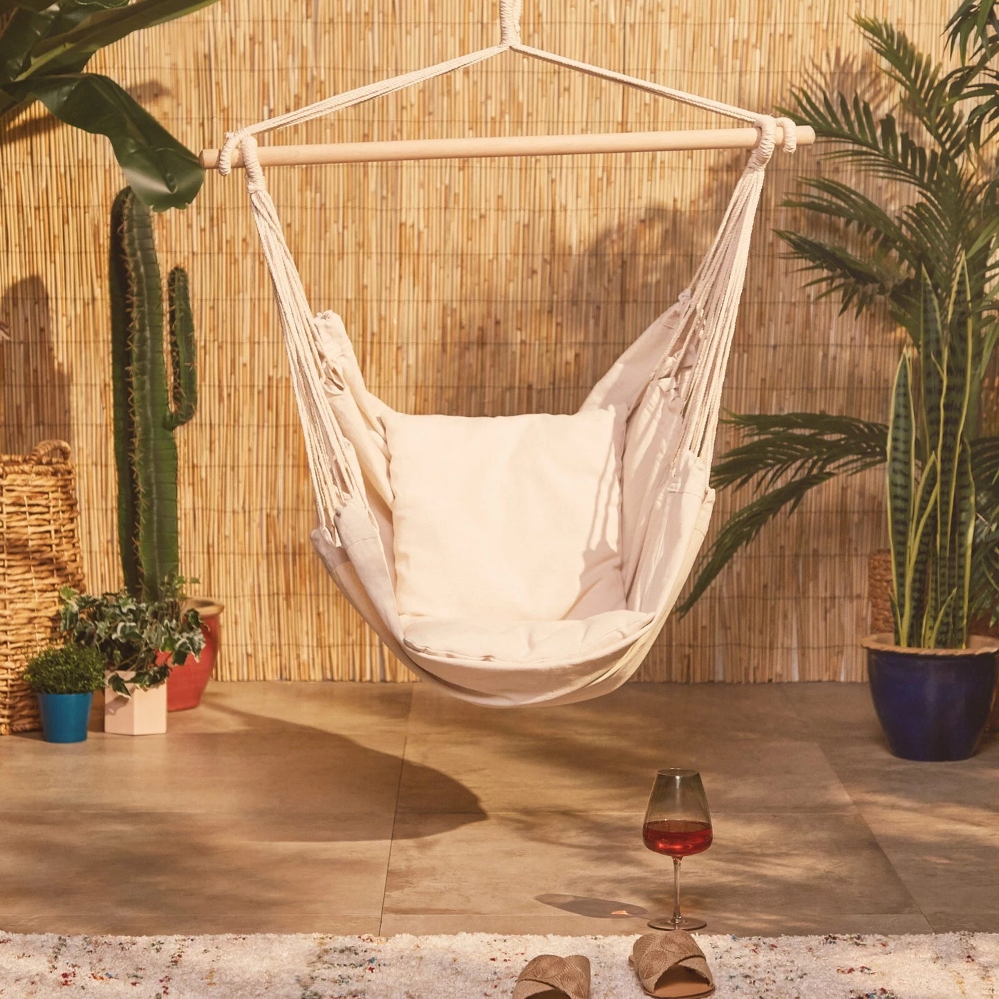 Hanging Swing Seat with Attachments