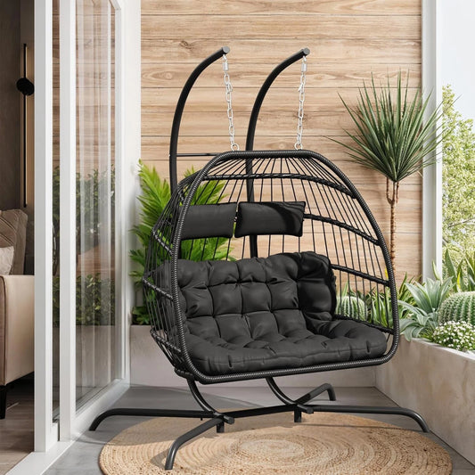 king Size Hanging Egg Chair with cushion