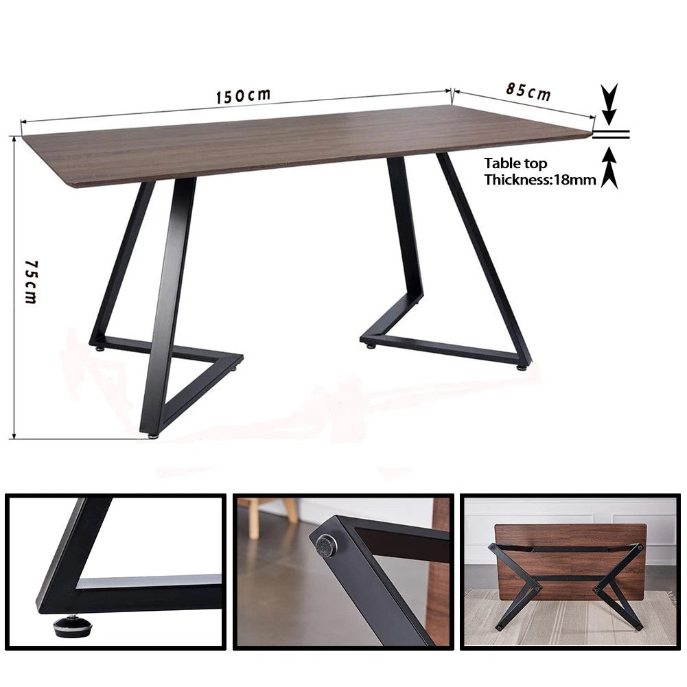 Dining Table Set With 4 Chairs