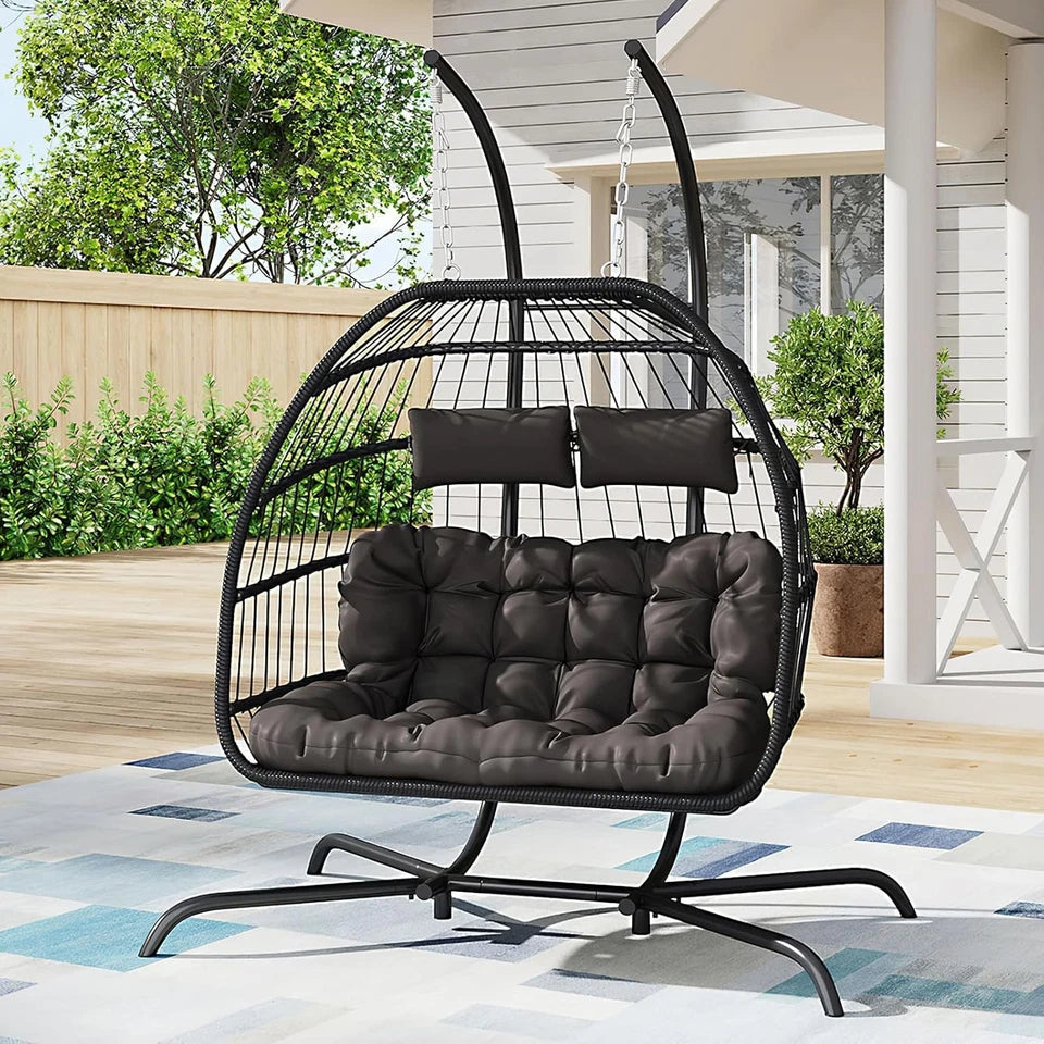 king Size Hanging Egg Chair with cushion